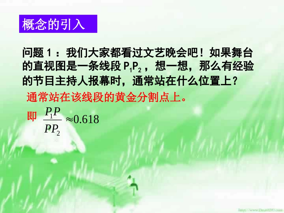 高一数学线段的定比分点 人教版 课件_第3页
