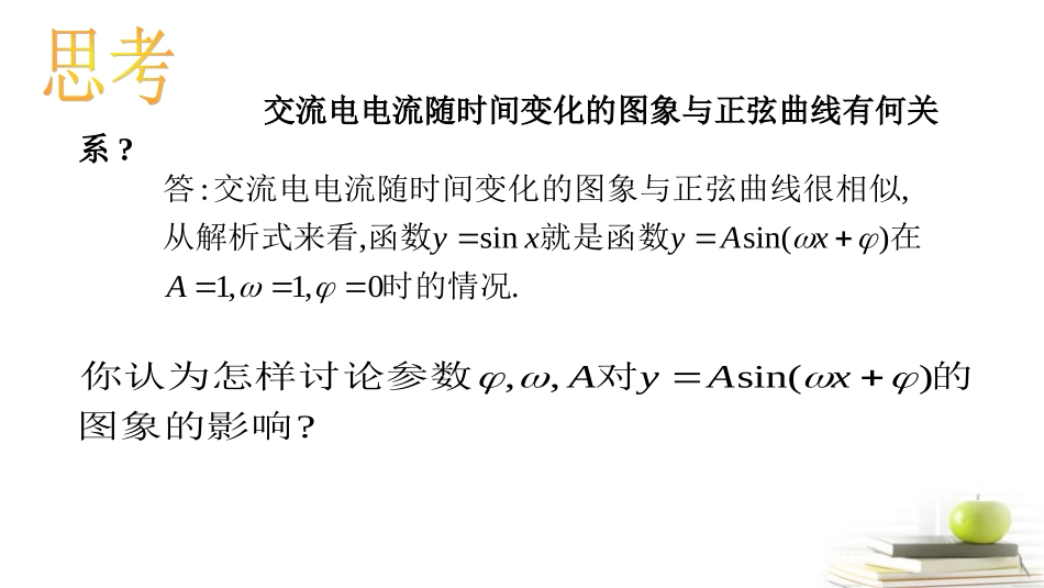 高一数学 y=Asinωxφ的图象16-9 课件_第3页