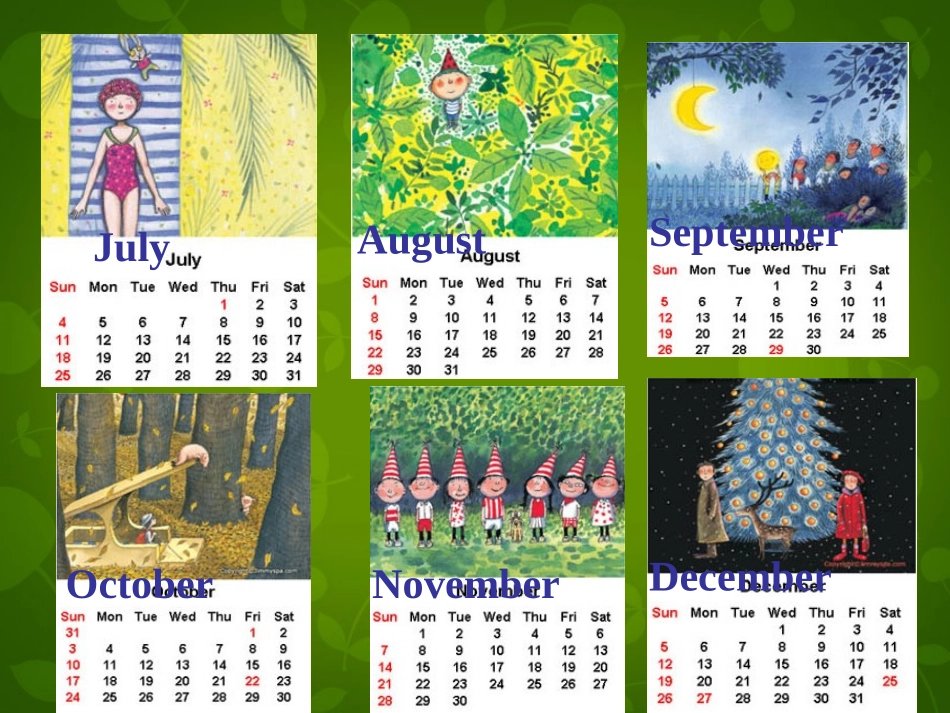 湖南省醴陵市青云学校七年级英语上册 Unit 8 When is your birthday(第2课时)课件 (新版)人教新目标版 课件_第2页