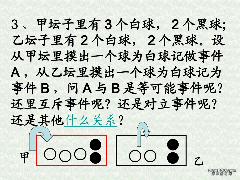 相互独立事件同时发生的概率 高二数学概率全套课件 人教版 高二数学概率全套课件 人教版_第3页