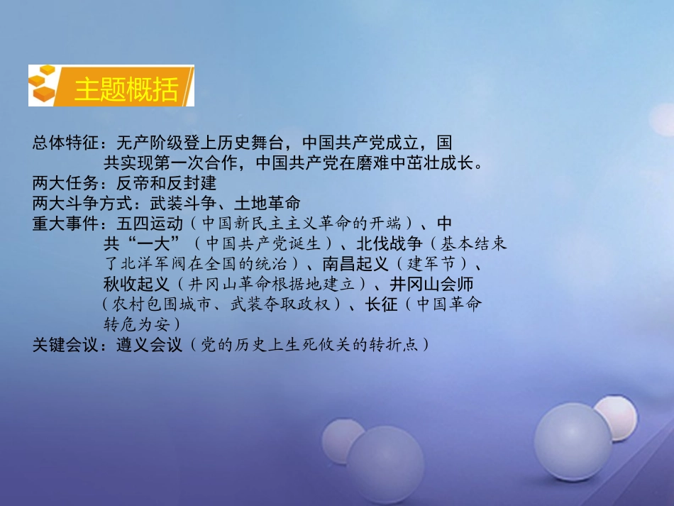 湖南省中考历史 教材知识梳理 模块二 中国近代史 第三单元 新民主主义革命的兴起课件 岳麓版 课件_第3页
