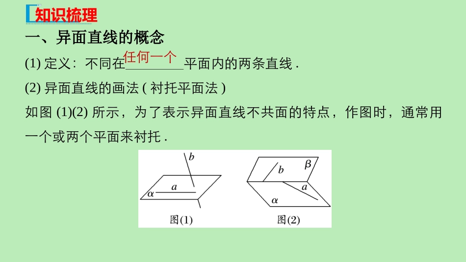 高中数学 第八章 立体几何初步 861 直线与直线垂直 862 直线与平面垂直课件 新人教A版必修第二册 课件_第3页