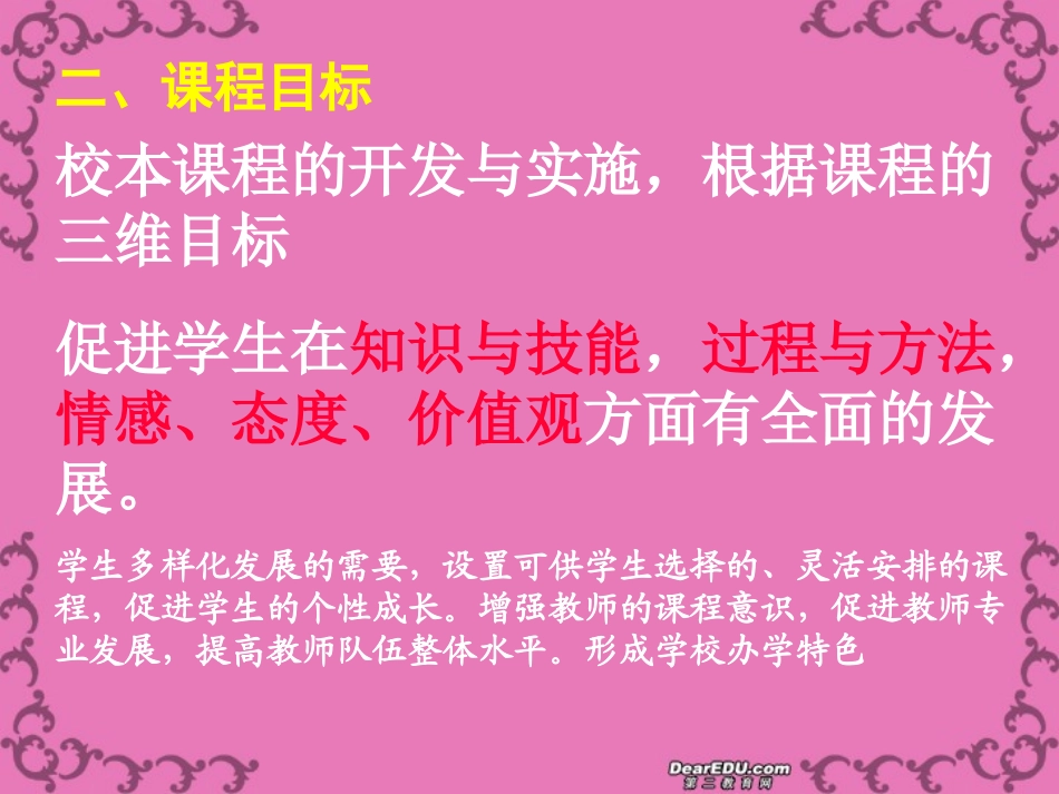 本课程开发与实施思考和实践 新课标 人教版 课件_第3页