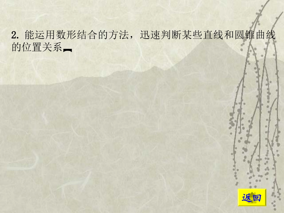 高中数学基础复习 第八章 圆锥曲线方程 第4课时  直线与圆锥曲线的位置关系(一) 试题_第3页