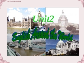 高一英语Unit2 English around the world reading 人教版 课件