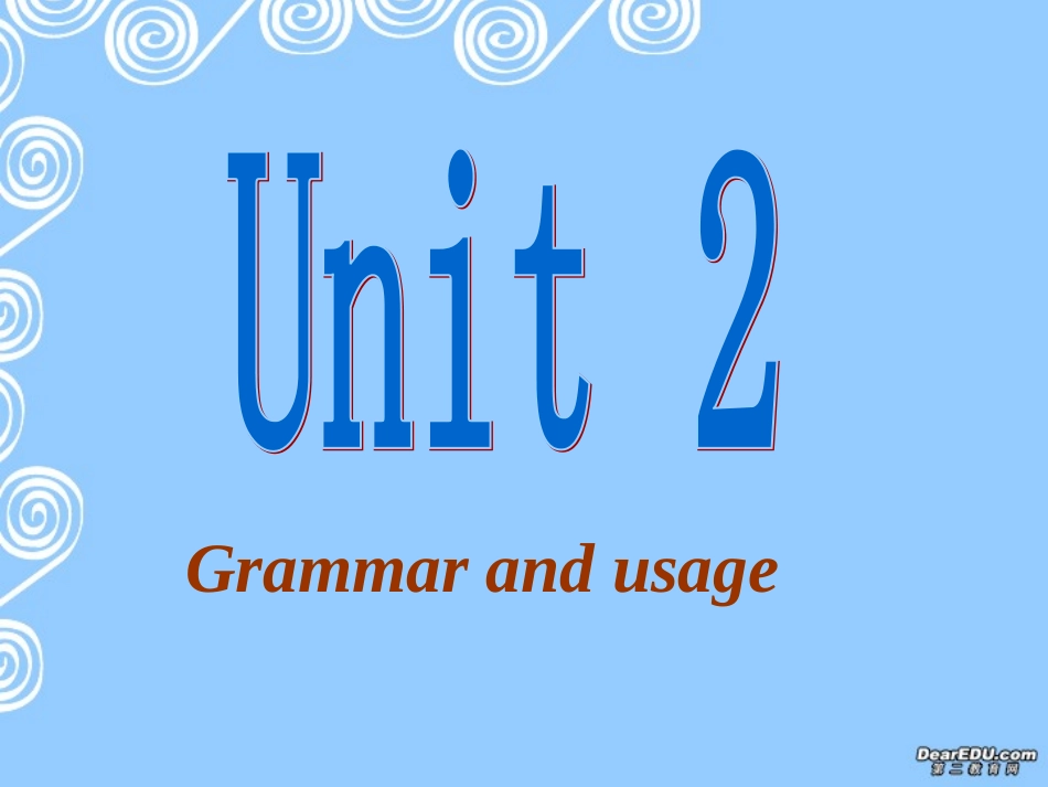 江苏省无锡市高二英语模块5Unit2 牛津英语 课件_第1页