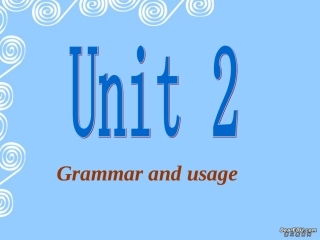 江苏省无锡市高二英语模块5Unit2 牛津英语 课件