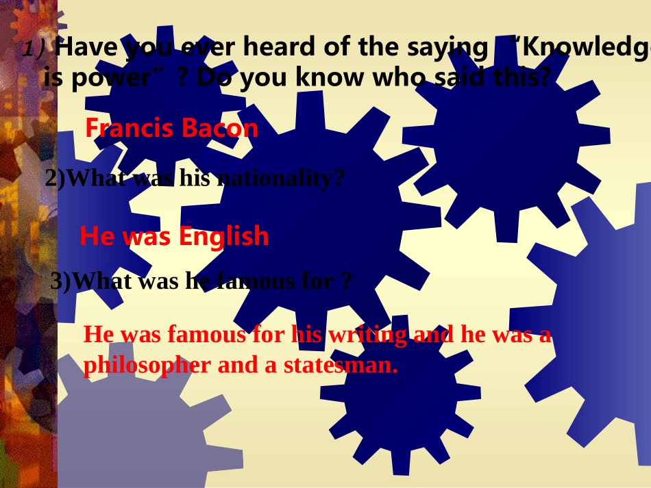 高中英语 Module 4课件 外研社版选修9 课件_第2页