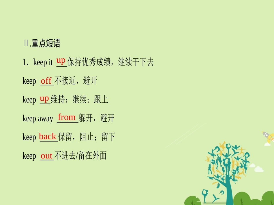 英语 Unit 5 Travelling abroad单元尾 核心要点回扣课件 新人教版选修7 课件_第3页