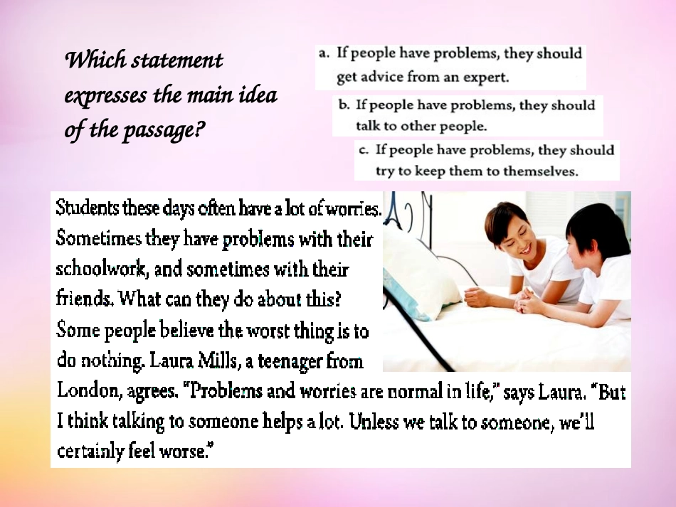 秋八年级英语上册 Unit 10 If you go to the party，you'll have a great time Section B(2a 2e)课件 (新版)人教新目标版 课件_第3页