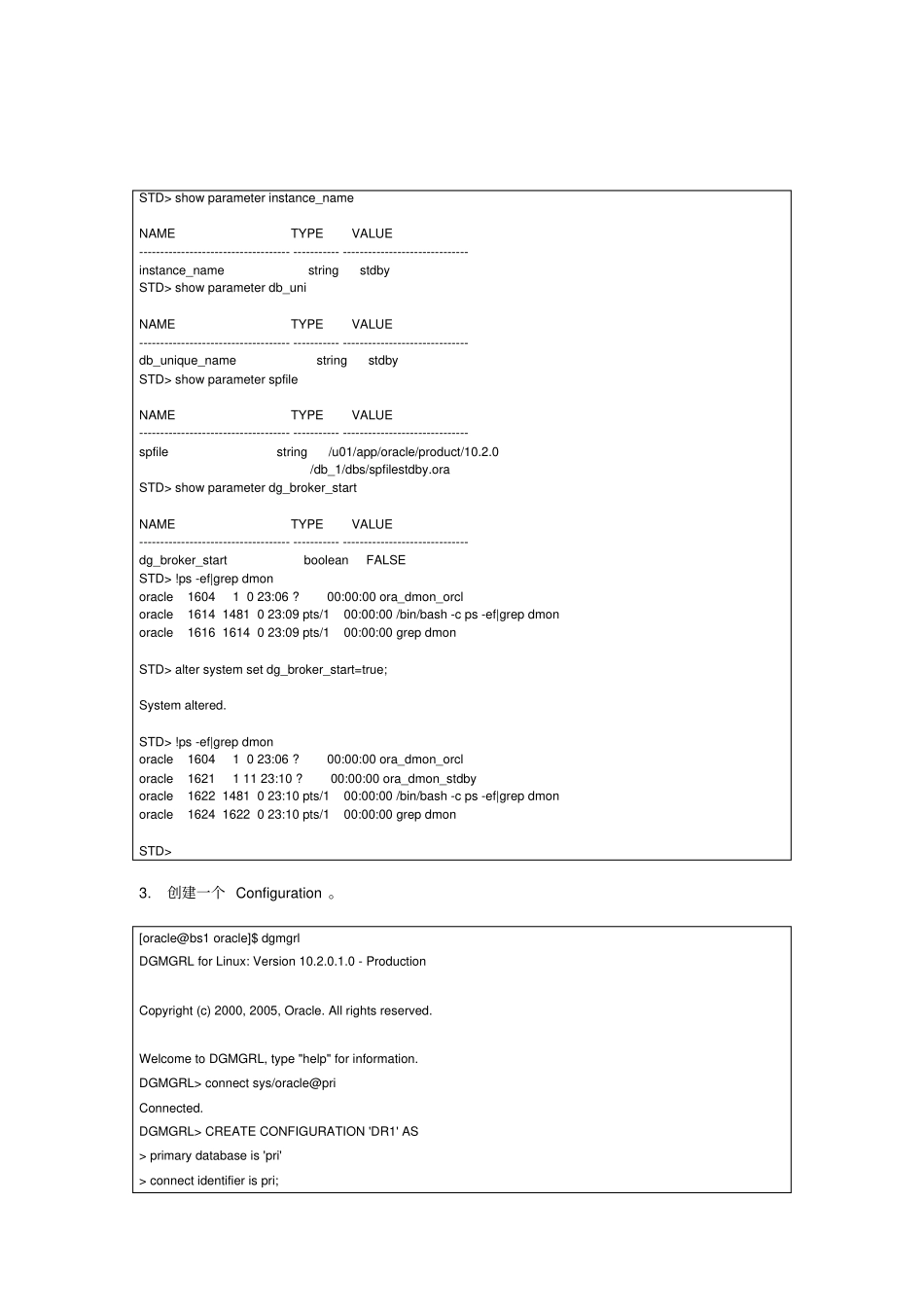 使用DGMGRL管理DataGuard_第2页