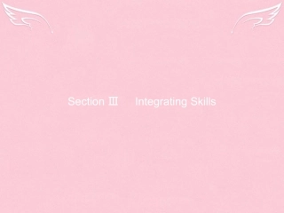 高中英语 Module 2 My New Teachers Section Ⅲ Integrating Skills课件 外研版必修1 课件
