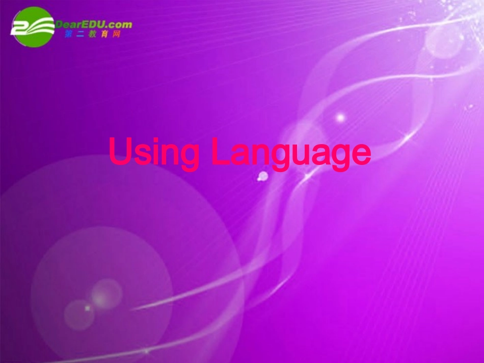 高中英语 Learning efficiently-Using Language课件 新人教选修10 课件_第2页