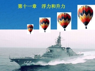 第十一章 浮力和升力 课件