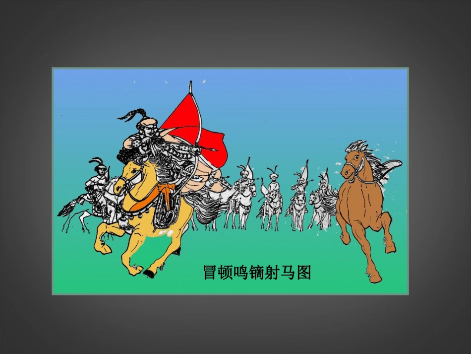 陕西省汉中市陕飞二中七年级历史上册(第14课 匈奴的兴起及与汉朝的和战)课件 新人教版 课件_第3页