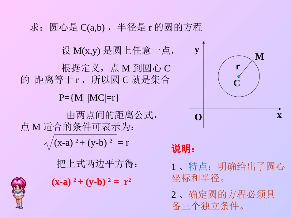 比赛资料 圆的标准方程课件_第3页