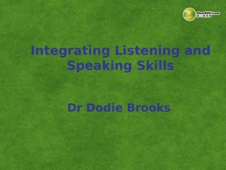 高中英语 Teaching listening skills through NSEC课件