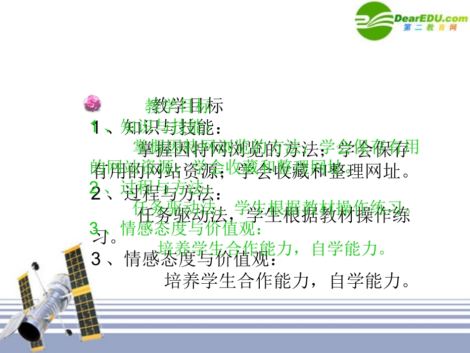 高中信息技术 2-2因特网上信息的浏览与获取课件 浙教版 课件_第2页
