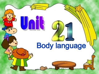 高一英语Unit21 Body language课件