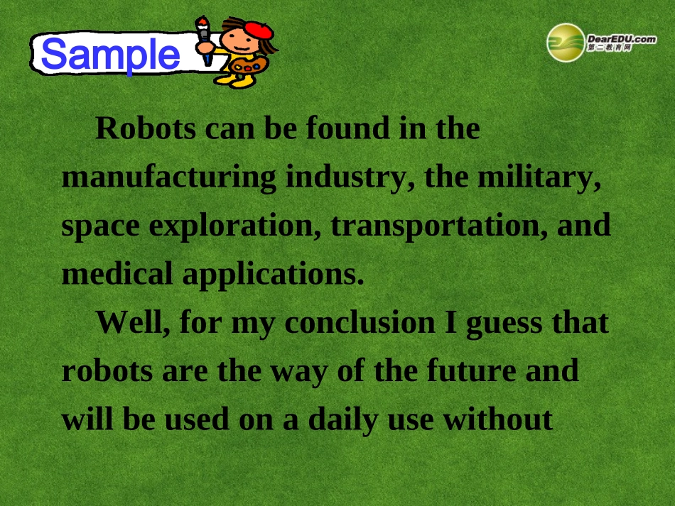 高中英语 Speaking listening and writing task课件_第3页