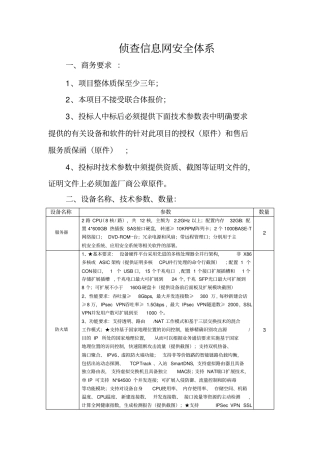 侦查信息网安全体系