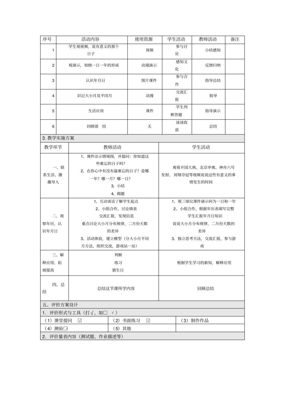 信息化教学设计模板1_第3页