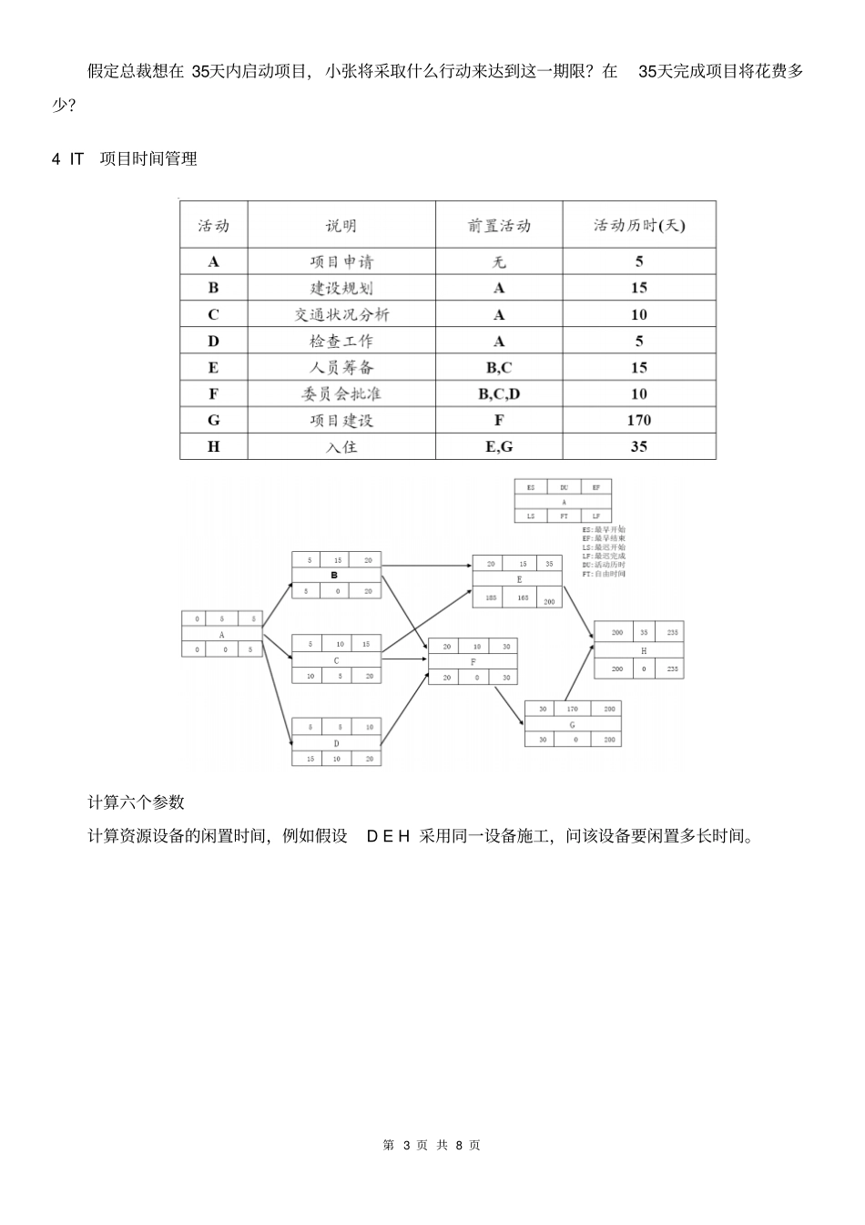 信息系统项目管理师五类常见计算题_第3页