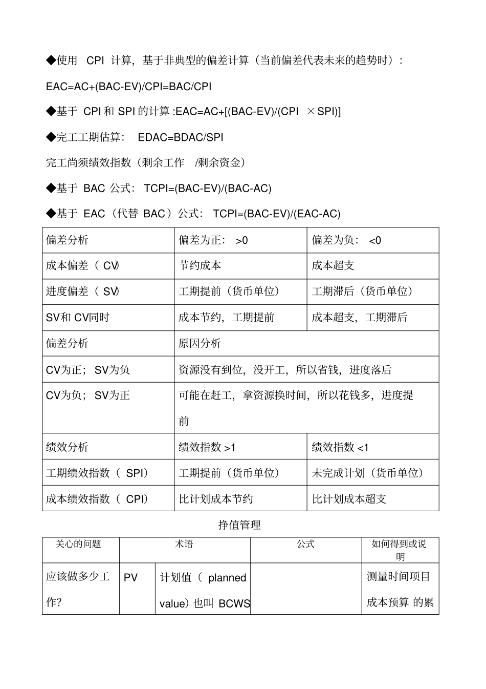 信息系统项目管理师常见公式_第3页