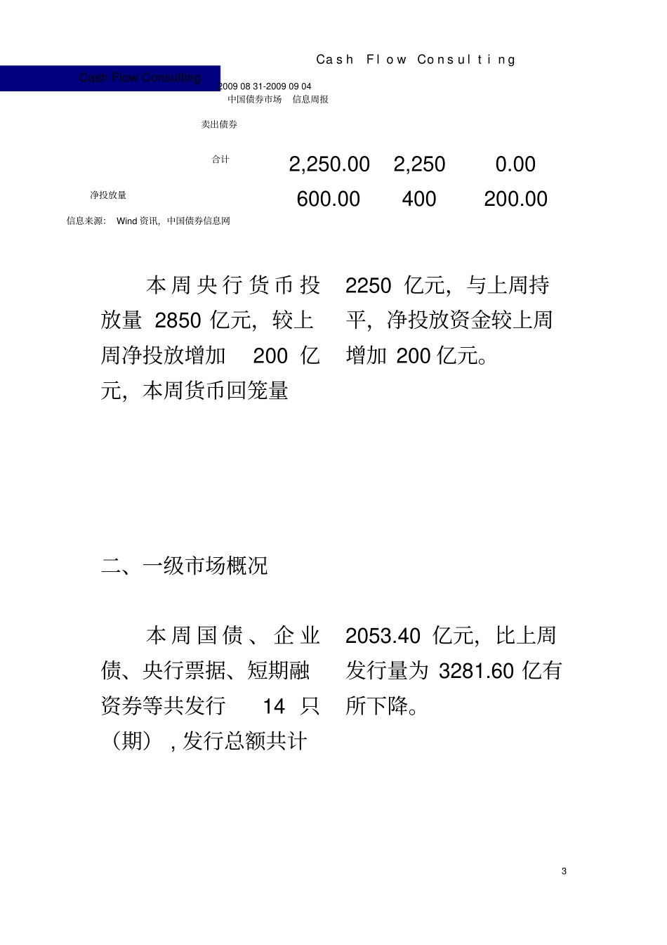 债券场信息周报09091090918_第3页