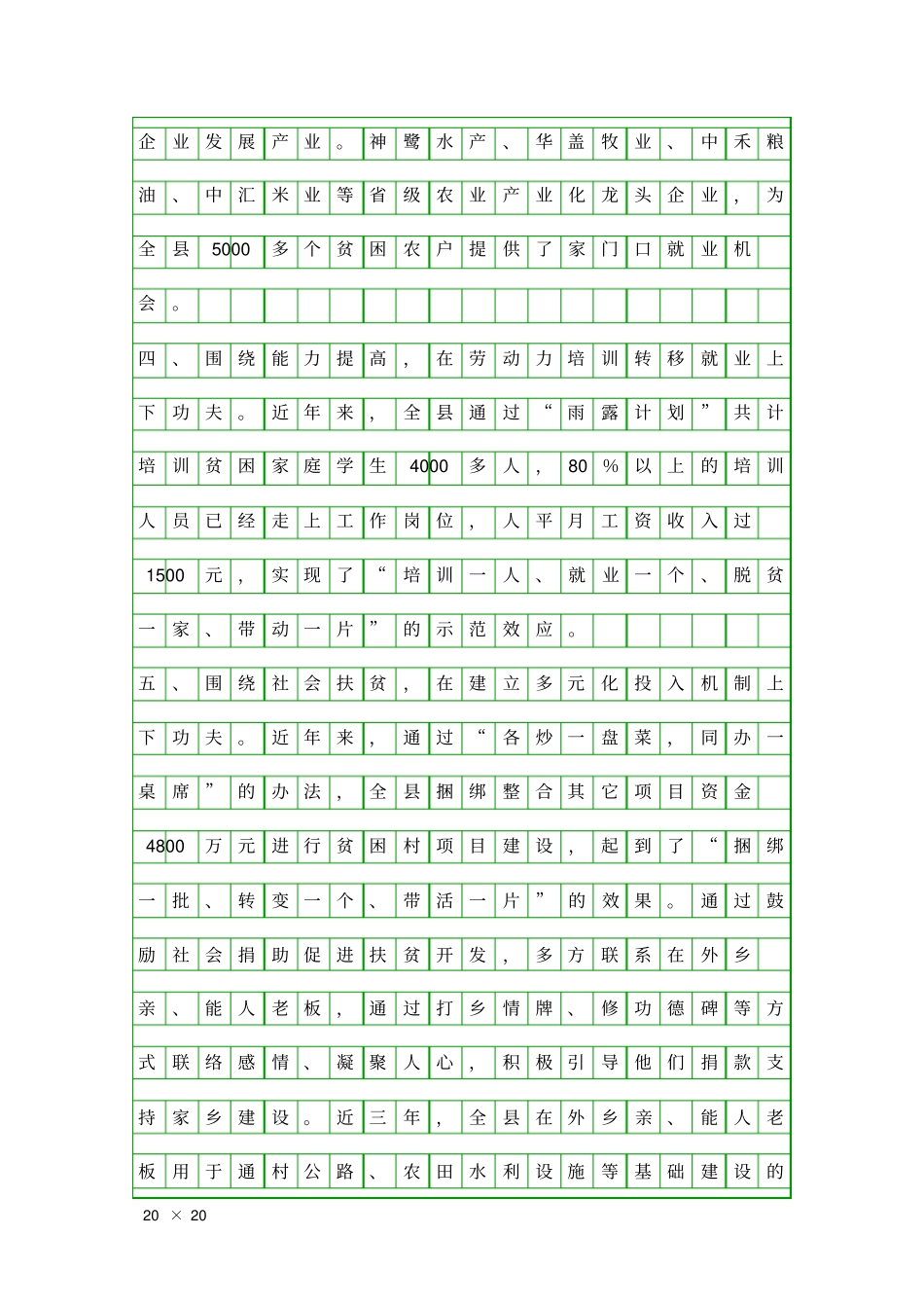 做好扶贫开发调查报告精品工作报告_第2页