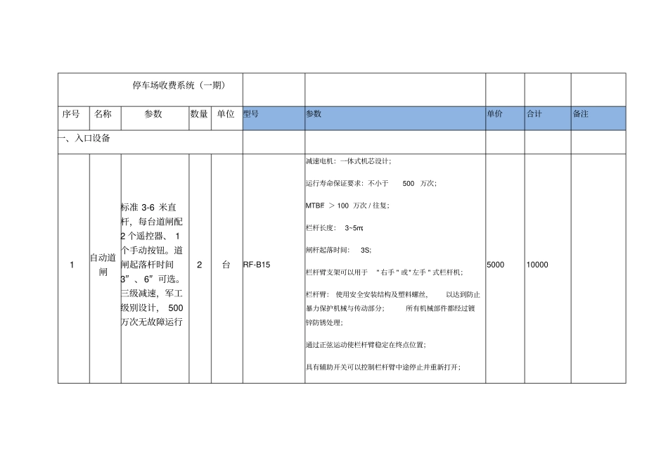 停车场收费系统立方科技_第1页