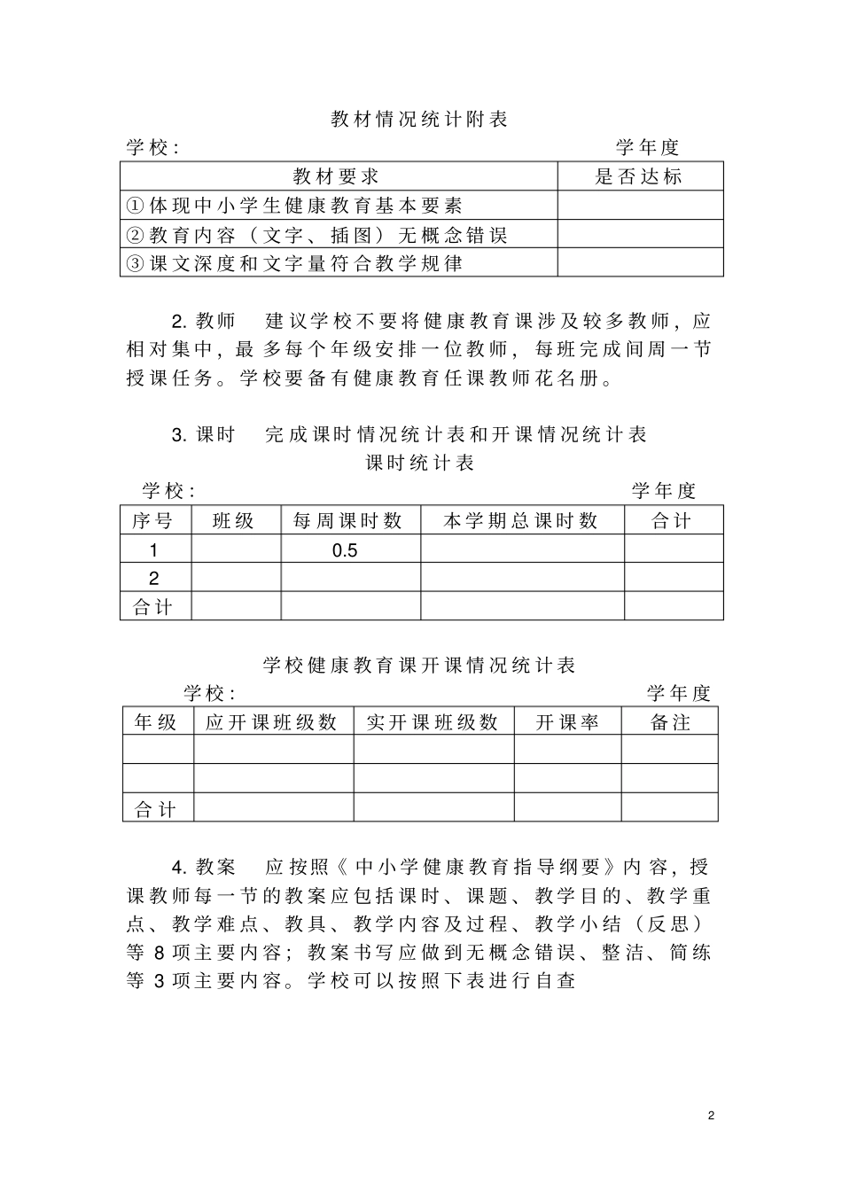 健康教育25项指标解读汇总_第2页