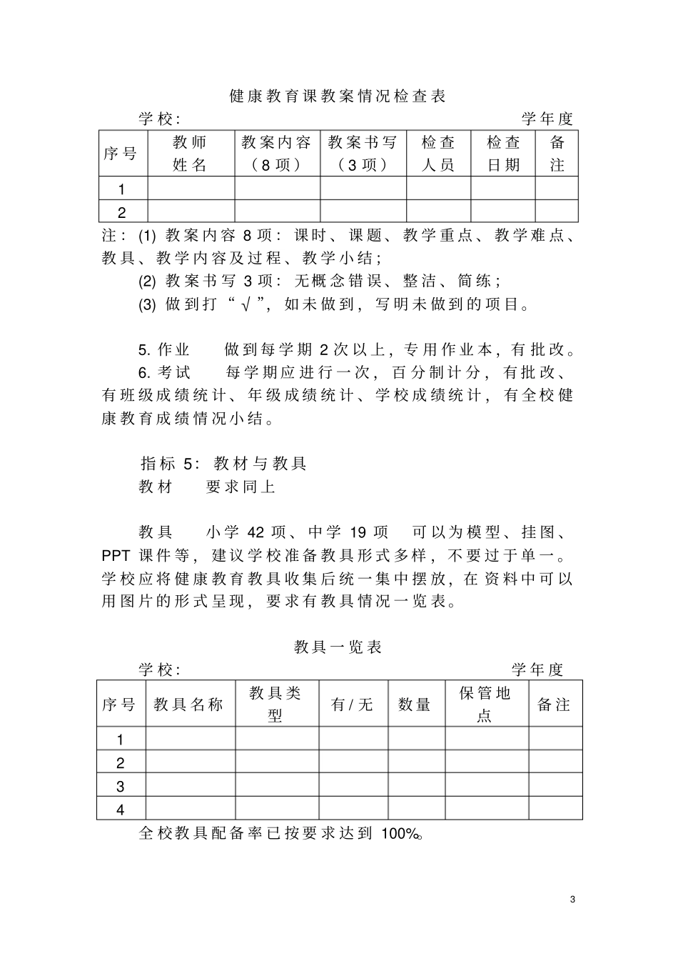 健康教育25项指标解读汇总_第3页