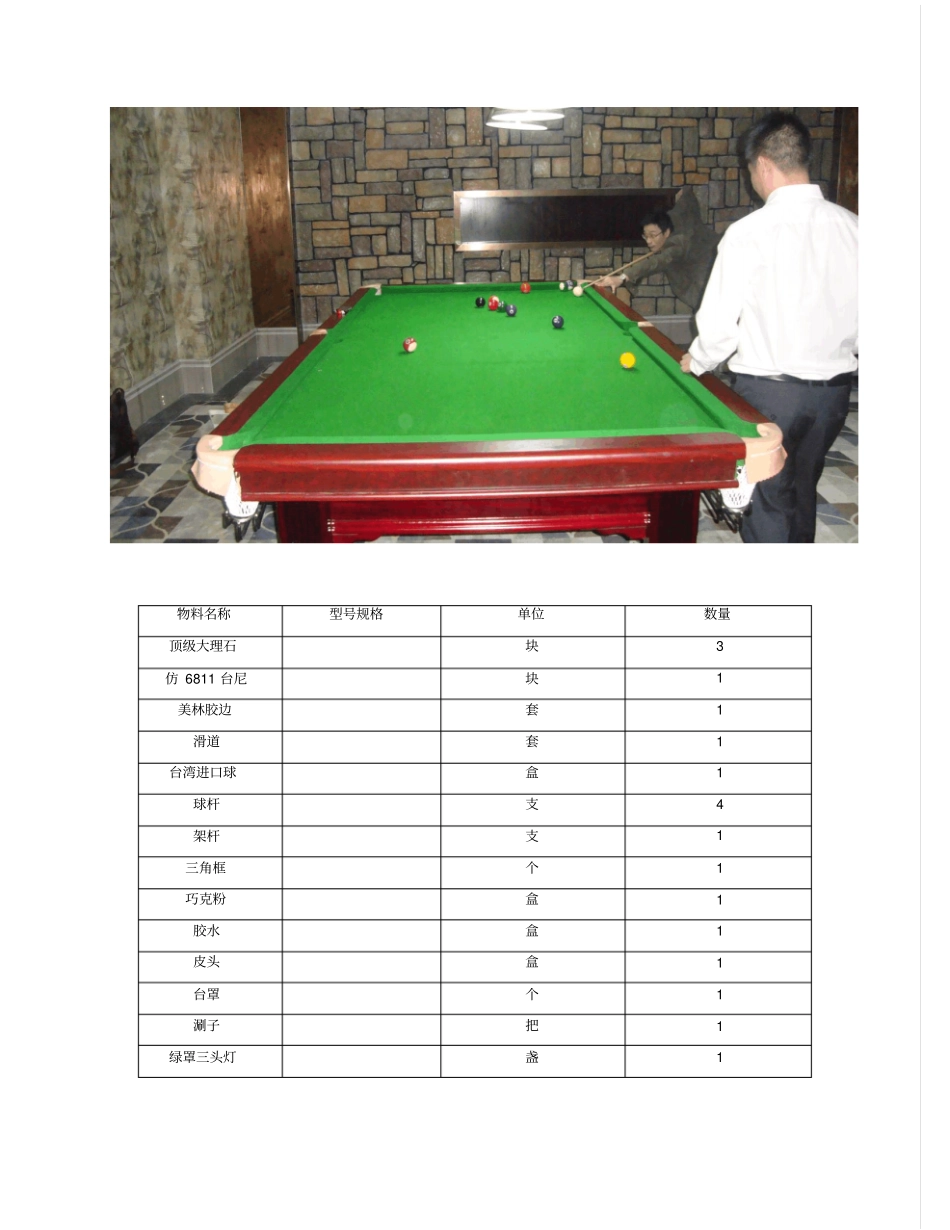 健身房设备配置方案一报价_第3页