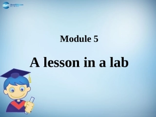 高中英语 ModuLe 5 A Lesson in a Lab Introduction & cultural corner课件 外研版必修1 课件