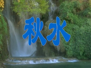 高一语文(秋水)课件