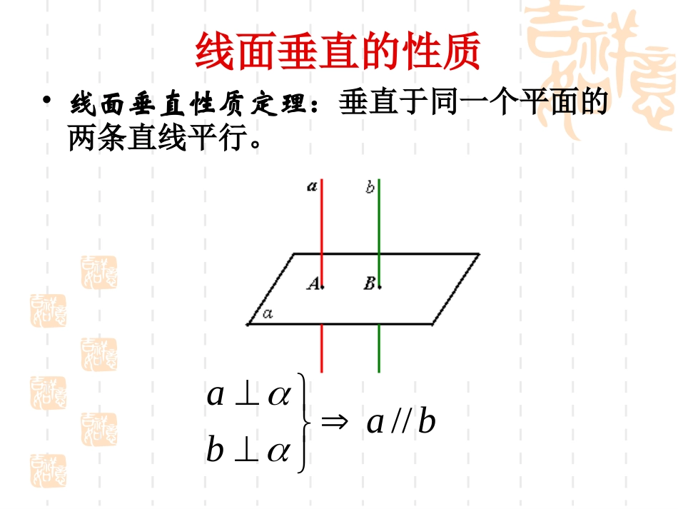 高中数学：23(平面与平面垂直的性质)课件(新人教A版必修2) 课件_第2页