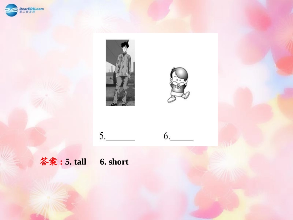 版七年级英语下册 Unit 9 What does he look like Section A(1a-2d)课件 (新版)人教新目标版 课件_第3页