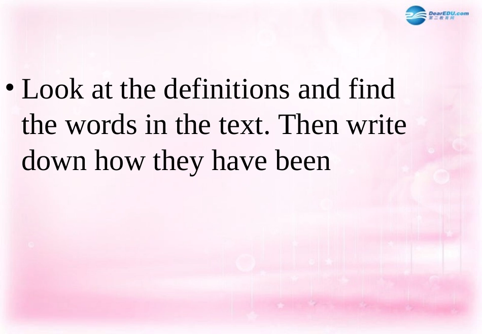 高中英语 unit 3 Learning about language课件 新人教版选修7 课件_第2页