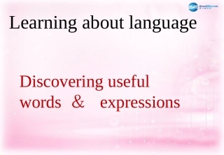 高中英语 unit 3 Learning about language课件 新人教版选修7 课件