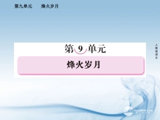 高中语文 第九单元 烽火岁月 第十七课 朱老巩护钟课件 新人教版选修(中国小说欣赏) 课件