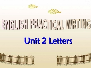 高二英语应用文写作之书信专类课件 新课标 课件