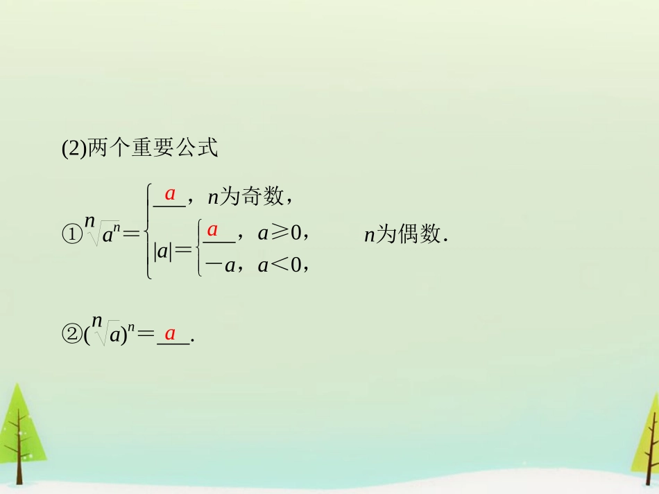 高考数学总复习 第5讲 指数与指数函数课件_第3页