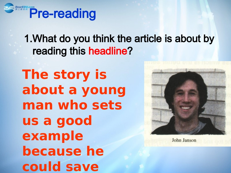 高中英语 Unit 5 Using Language课件 新人教版必修5 课件_第2页