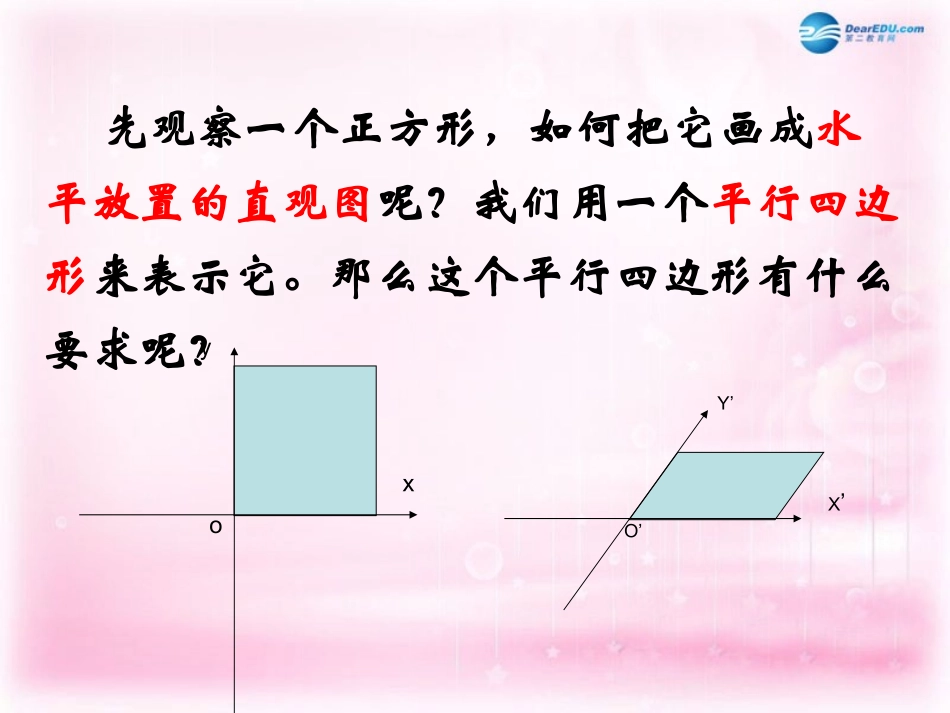 高中数学 114投影与直观图课件 苏教版必修2 课件_第3页