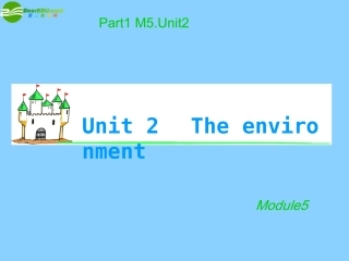 湖南省高考英语 M5 Unit 2　The environment课件 牛津译林版 课件