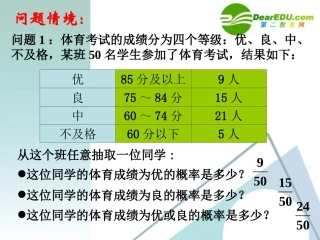 高中数学：34互斥事件(第一课时)课件 苏教版必修3 课件