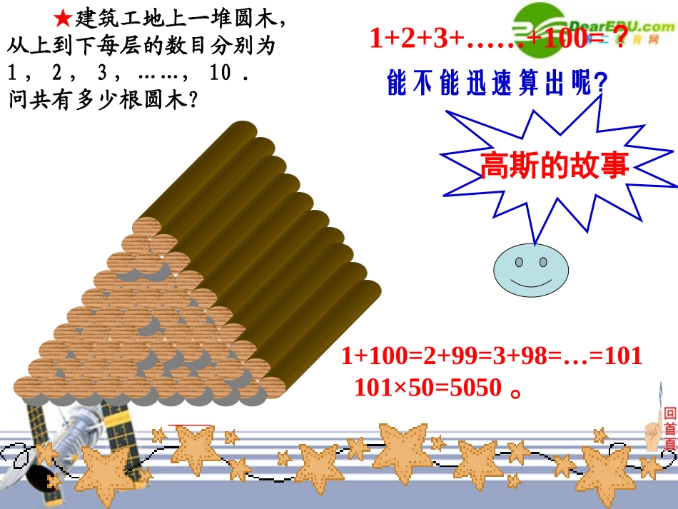 高中数学 2.3等差数列的前n项和课件 新人教A版必修5 课件_第3页