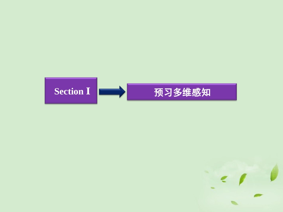 高中英语 Unit1 SectionⅠWarming Up & Reading Preparing精品课件 新人教版必修2 课件_第2页