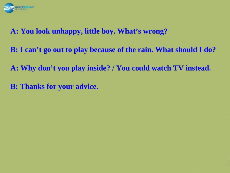 春八年级英语下册 Unit 4 Why don't you talk to your parents Section A课件 (新版)人教新目标版 课件_第2页